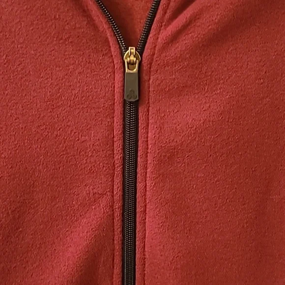 TEK GEAR BOYS ZIPPERED BURGUNDY HOODIE SIZE XL - Picture 6 of 9